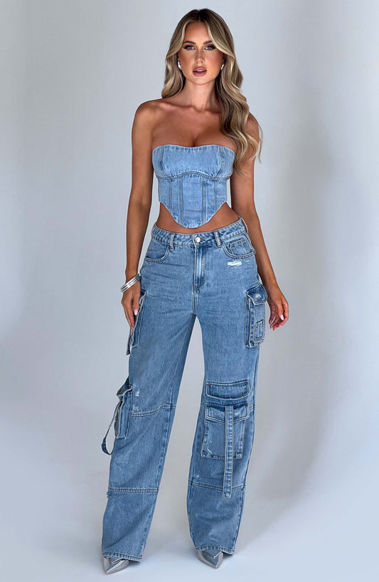 Empire - Denim Set